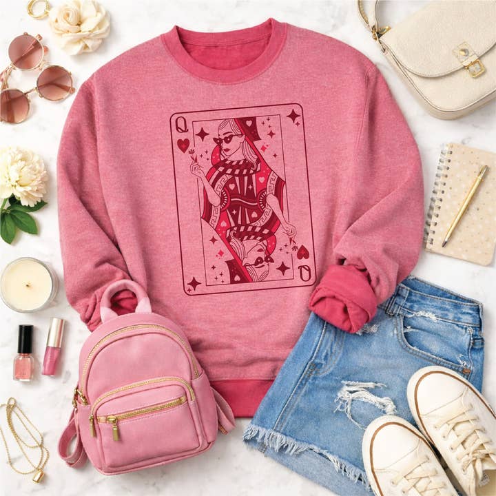 Reine des Cœurs pour la vente par The Stitch House, LLC