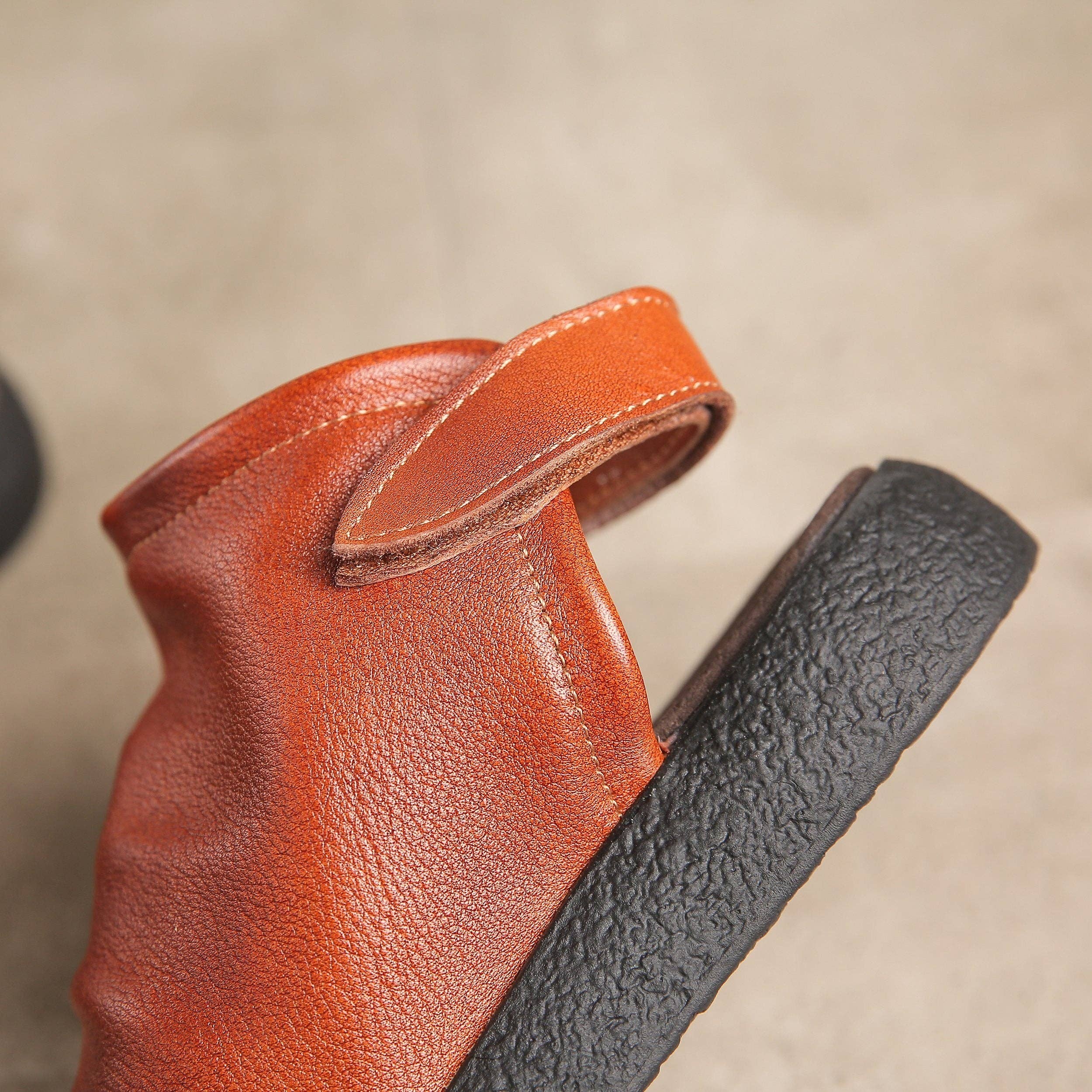 DWARVES - Wholesale Sandals - Women's - Sandals Boots Soft Cowhide Leather Plantform Summer Boots Open Peep Toe Post Wrap Ankle Sandals Flatforms Black/Coffee/Brown13