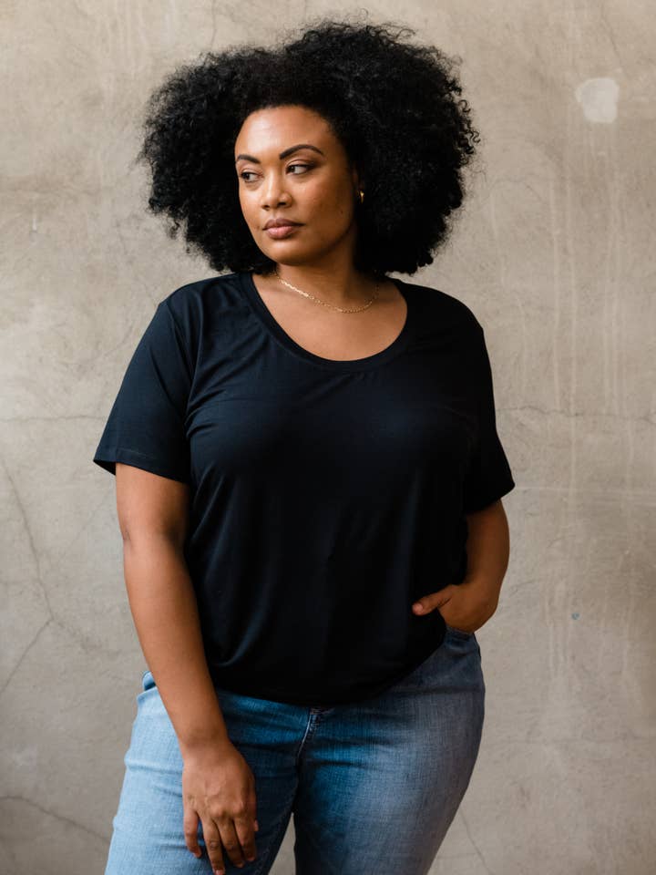 ABLE - Wholesale T-Shirt - Women's - Mae Drapey Tee