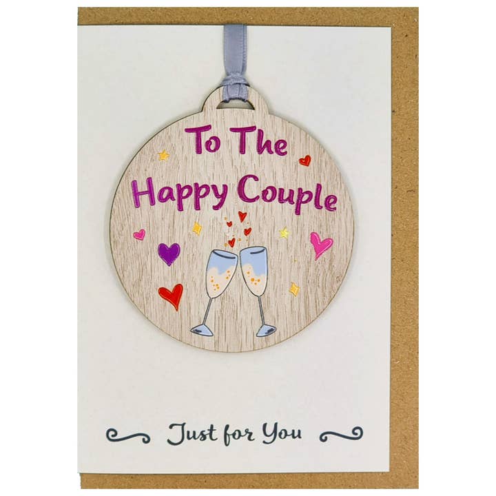 Happy Couple-kaart met cadeau | AW06 voor wholesale door LT Creations