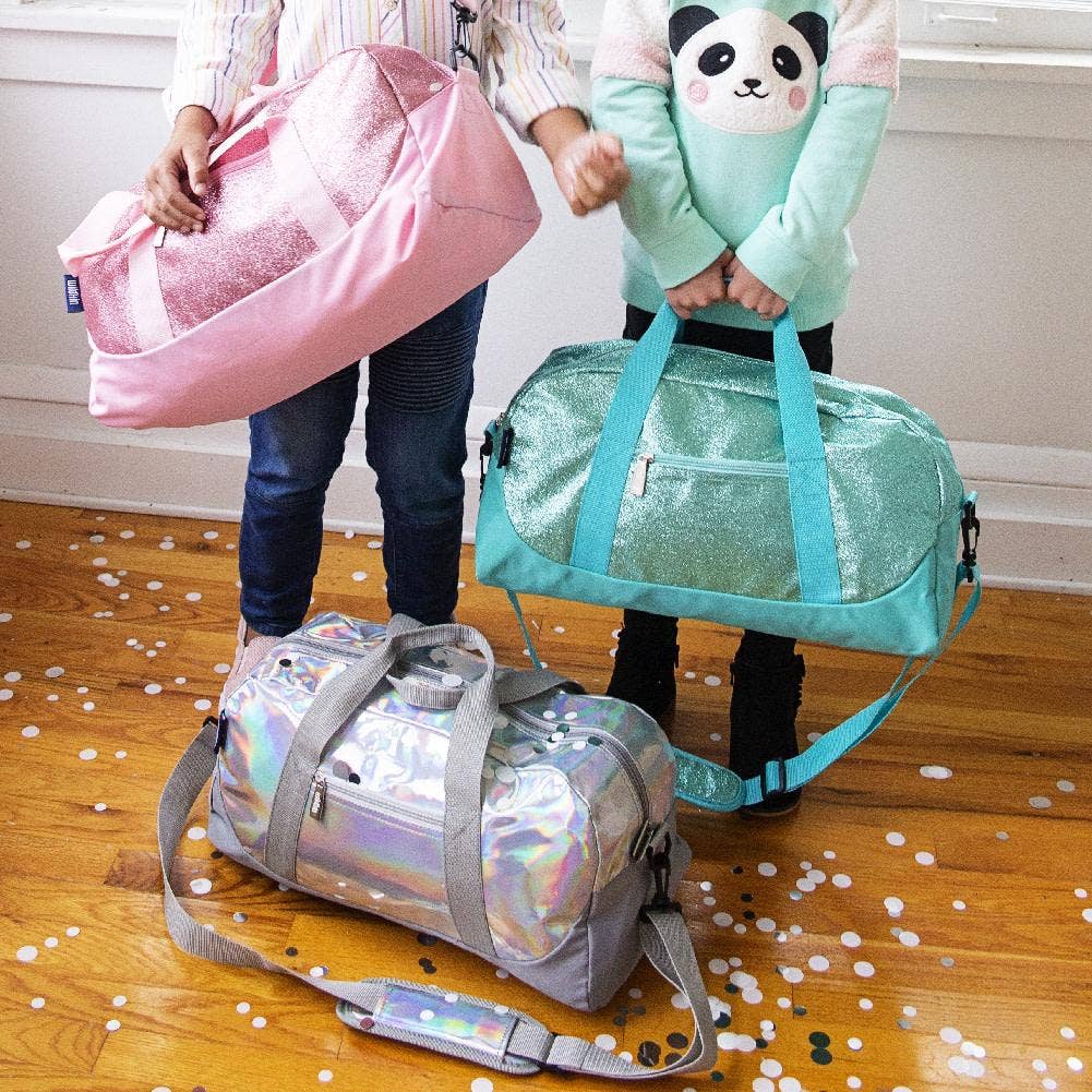 Wildkin – wholesale Weekender bag – Kids – Holographic Overnighter Duffel Bag5