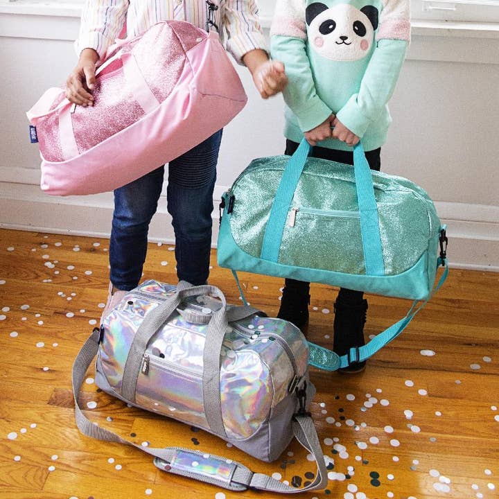 Wildkin - Vendita all'ingrosso Sacca/borsa da viaggio - Bambini - Borsone Olografico Overnighter5