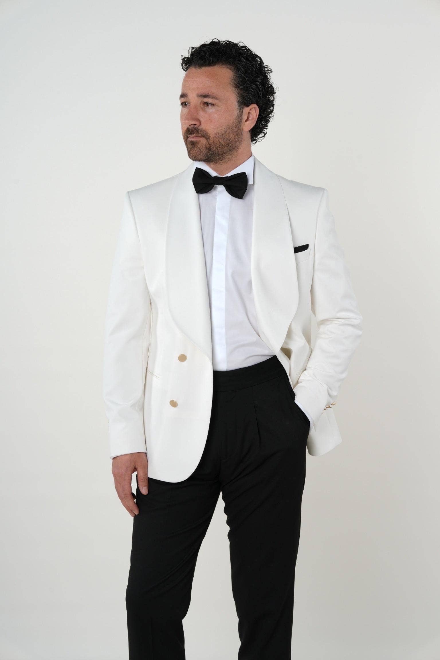 parez suits - Wholesale Tuxedo Set - Men's - White Tuxedo Groom Suit for men Parez Suit7
