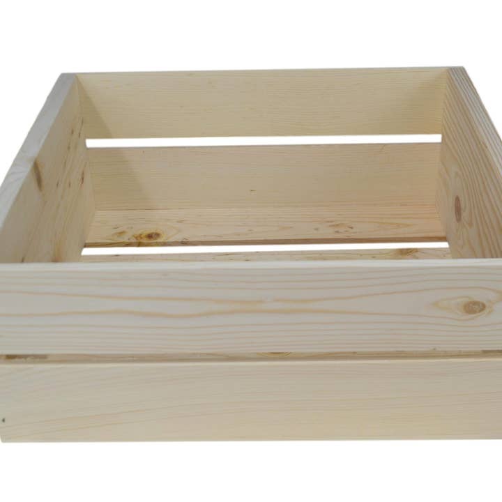 Poole & Sons Inc. - Vente Boîtes décoratives - Caisse en bois rustique 16 ″ (en vrac)4