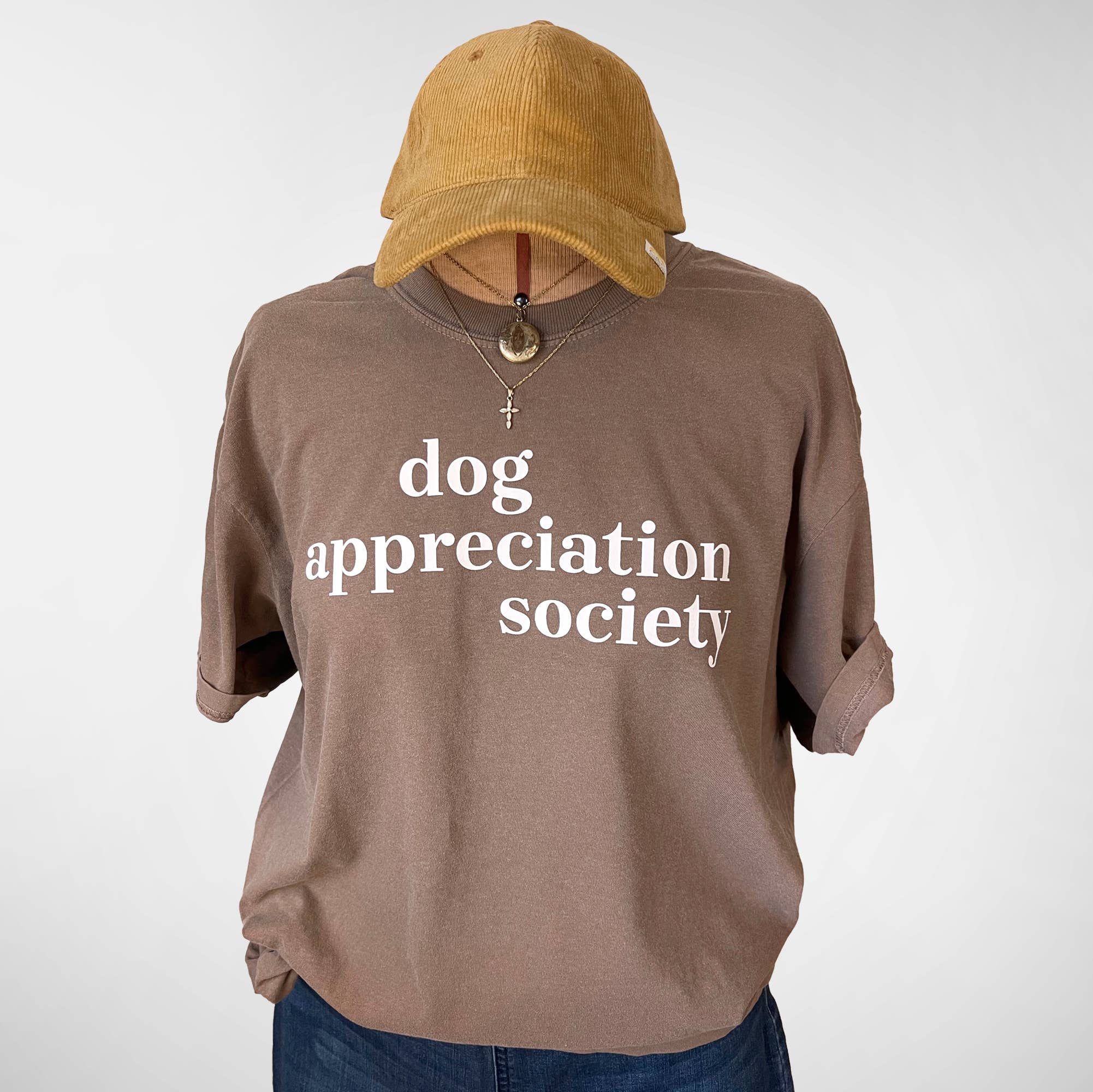 Poppy & Lou – T-shirt estampada - Mulher por atacado – T-shirt da Sociedade de Apreciação de Cães3