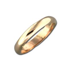 Mark Steel Jewelry - Wholesale Band/Stacked Ring - 3.3mm Half Round Ring