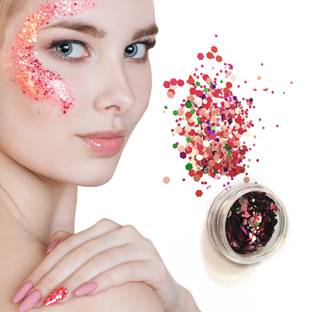 My Wholesale Warehouse - Vente Paillettes pour le corps - Paillettes grossières Licorne Sirène 2 g9