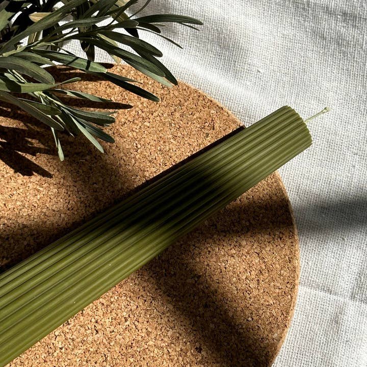 Urban Craft - Wholesale Pillar Candle - Long Pillar Candle-Tall Soy Candle-Weeding Candle-Ribbed4