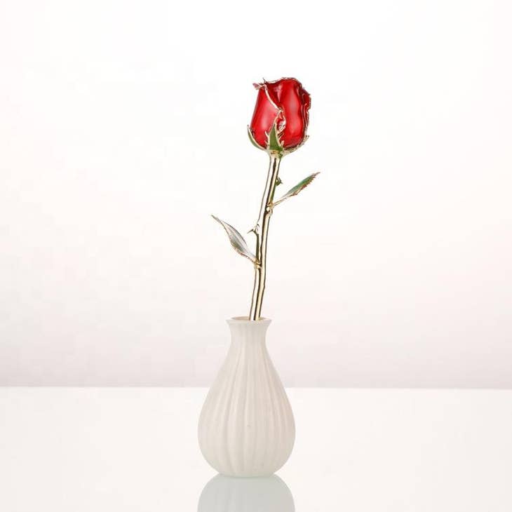 Heart Shaped Infinite Rose Box - Genuine Long Lasting Roses | Preserved  Flowers | Gift (White Heart, Pink Roses, 6 ct)
