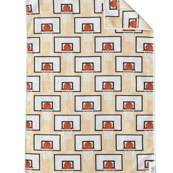 Cream Nothing But Net: Double-Sided Hand Towel for wholesale on Faire