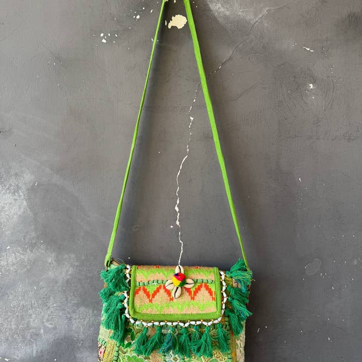 GYPSY STUDIO - Wholesale Shoulder Bag - Women's - Colorful Banjara Purse with Sequin & Thread Work Bag3