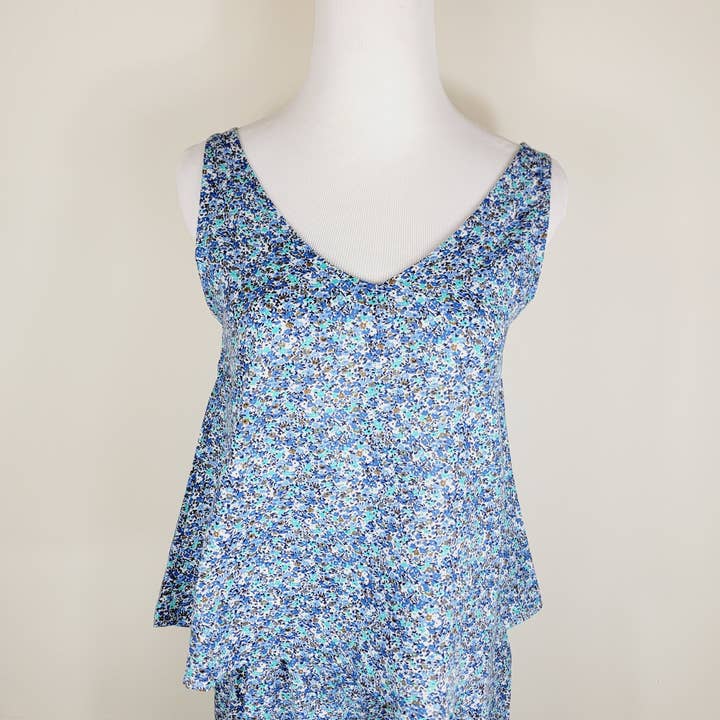 EBRU Home - Wholesale Top & Pant Set (NOT Loungewear) - Women's - Tank top with Matching Culottes elasticated belt trousers 17