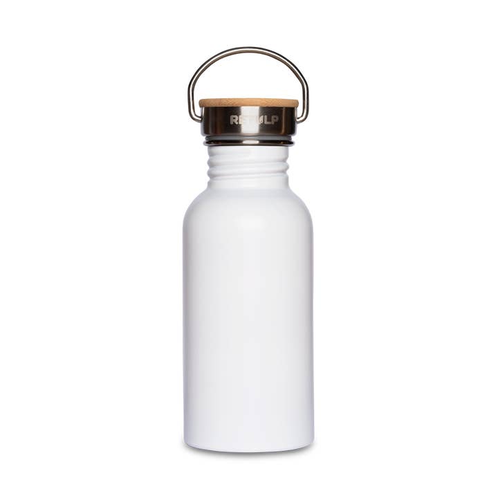 Urban Edelstahl Wasserflasche, Einwandig, Kreideweiß, 500 ml für den Großhandel von RETULP