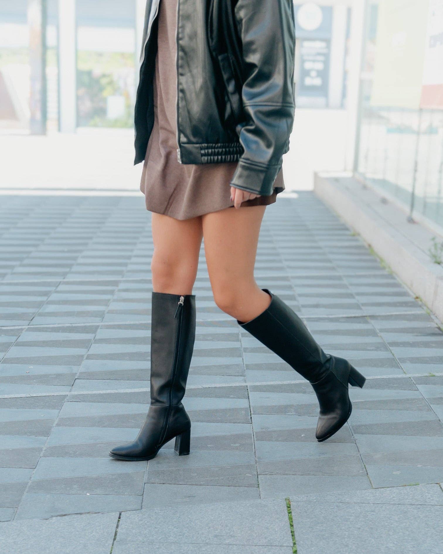 POPA - Wholesale Boots - Women's - Sinnara Black Leather High Boot2