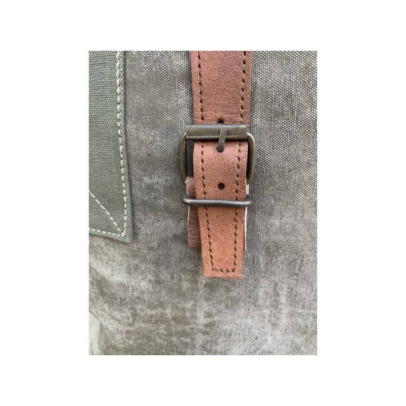 Casa Natura Design SL – Engroshandel Rygsæk - Unisex – MAYA MO14 vintage rygsæk i genanvendt stof3