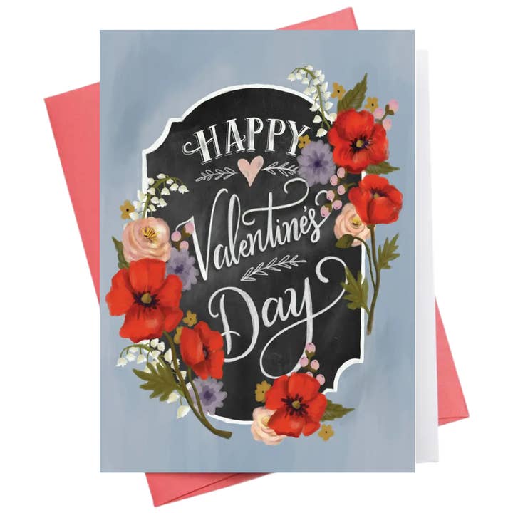 Happy Valentines Day | Valentine's Greeting Card for wholesale by Inkwell Cards