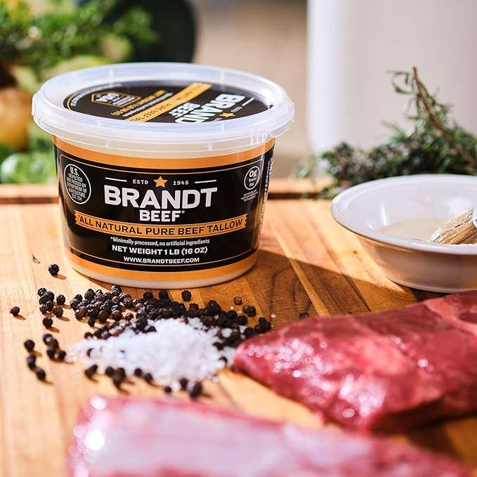 Brandt Beef - Wholesale Cooking Oil - Brandt Beef Tallow - 16oz - 100% Pure Beef Tallow4