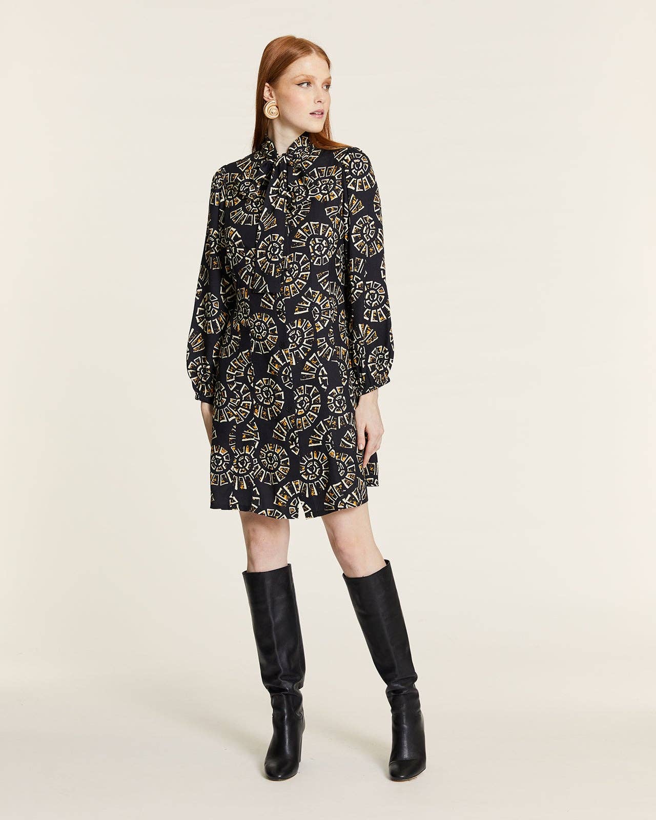 Pepaloves - Wholesale Dress - Women's - VESTIDO CARACOLAS CON LAZADA1