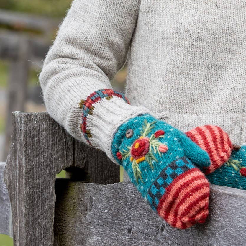 sms-handschoenen Accessoires Handschoenen & wanten Winterhandschoenen handwarmers Lichtgroen Kasjmier vingerloze handschoenen armwarmers 