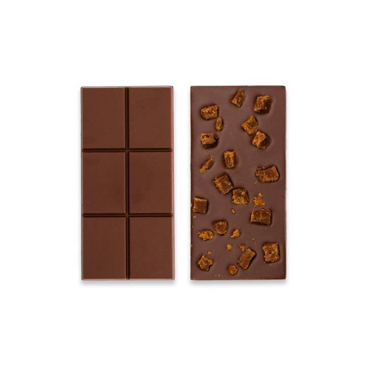 Skelligs Chocolate - Wholesale Chocolate Bar - Achill Island Sea Salt Fudge and Milk Chocolate Bar