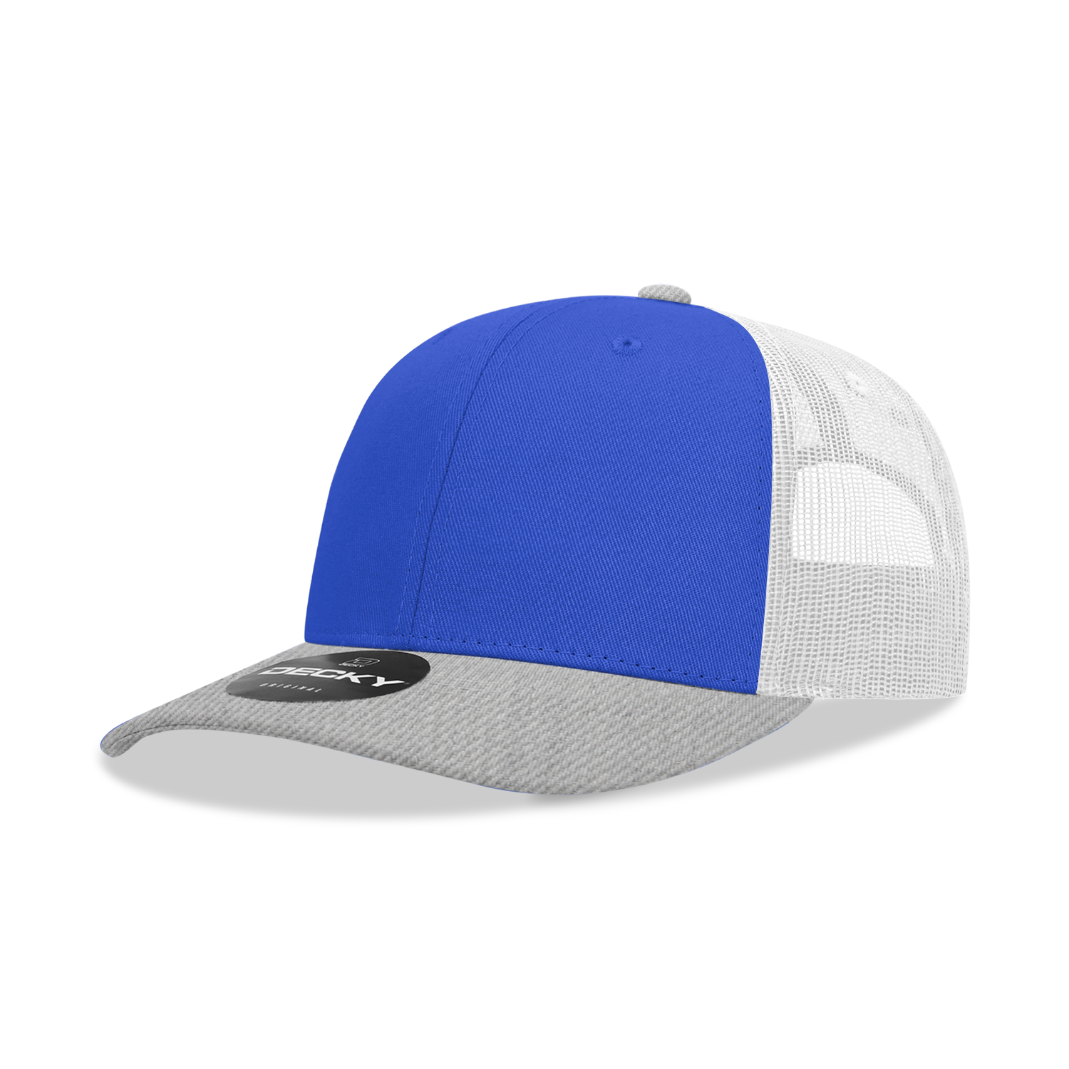 The Park Wholesale - Vente Casquette de camionneur – unisexe - Casquette Trucker classique Decky 6021, 6 panneaux, style mid pro62