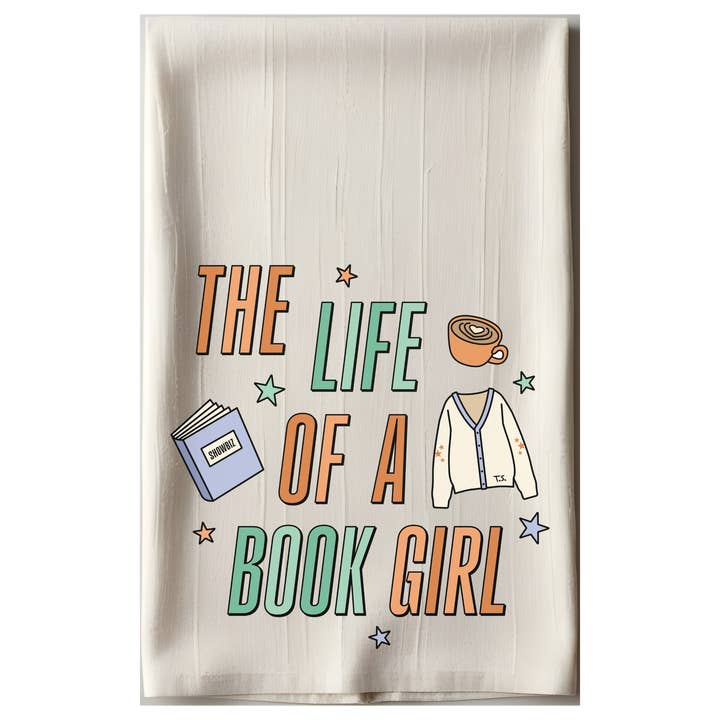 Livet som en bogpige viskestykke for engroshandel hos Nearly June Design Co