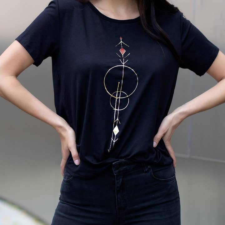 NEOCLASSICS - Wholesale Screen Printed T-Shirt - Women's - Infinite Scoop T