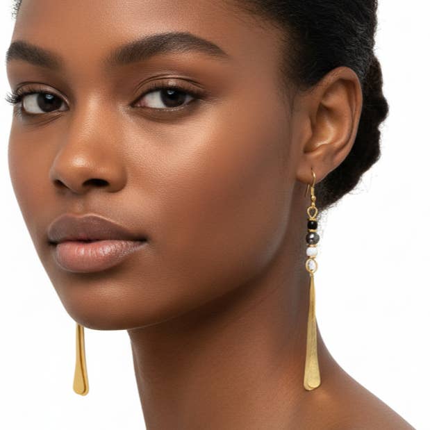 Nyasi Earrings for wholesale by KENDI AMANI