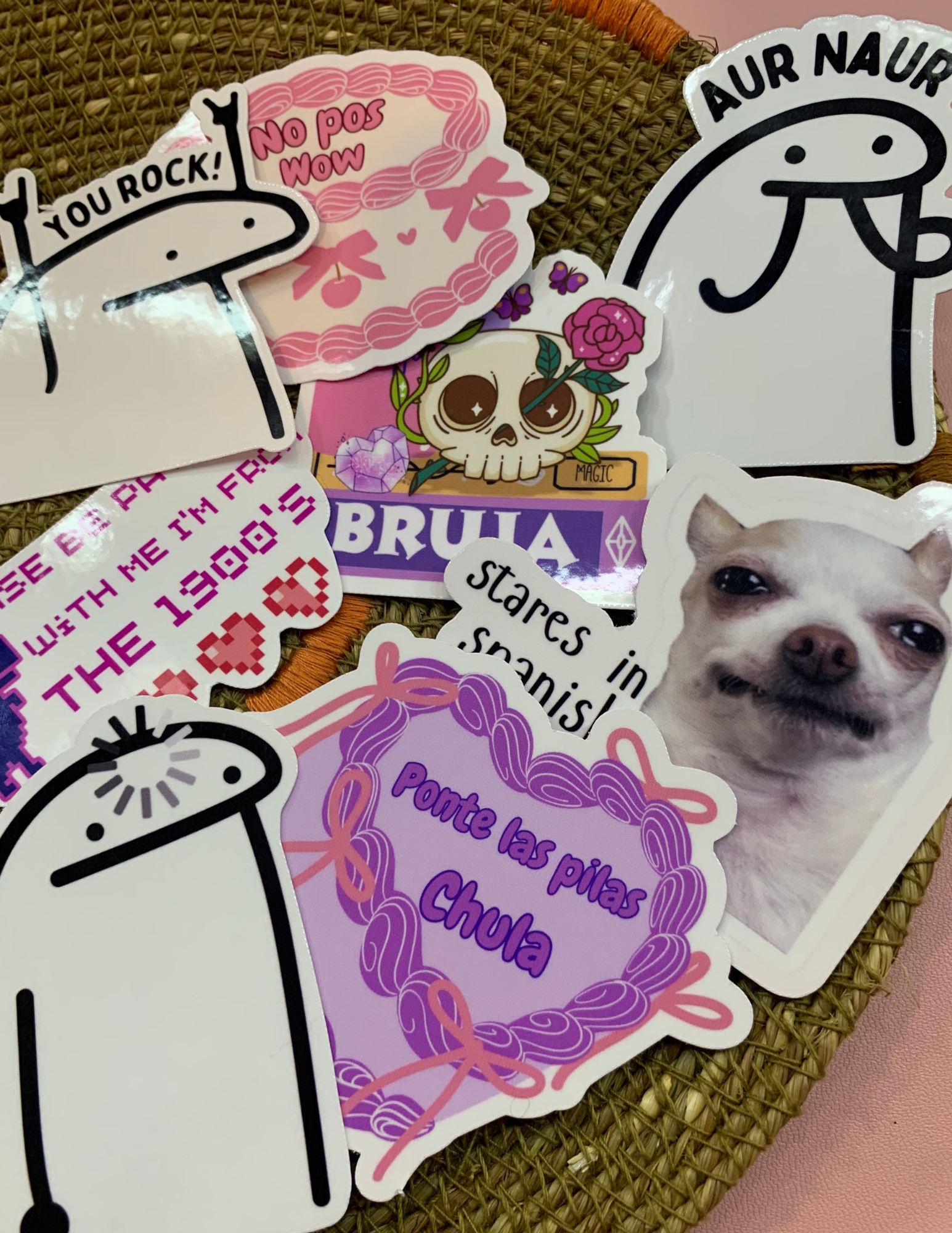 Lalatina Shop - Wholesale Sticker - Cafecito sticker,cute hispanic latina vinyl sticker,spanish1