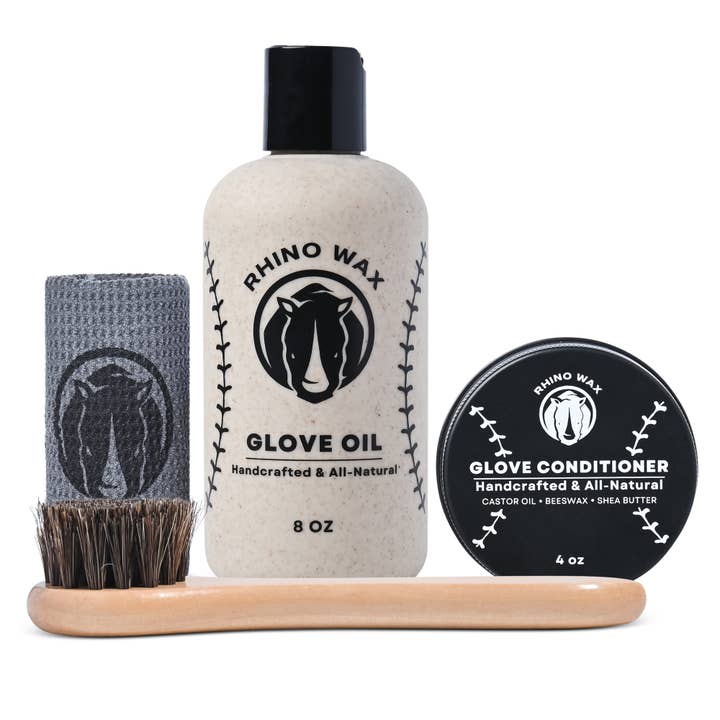 Baseball Glove Maintenance Standard Kit - 4 pieces for wholesale by Rhino Wax