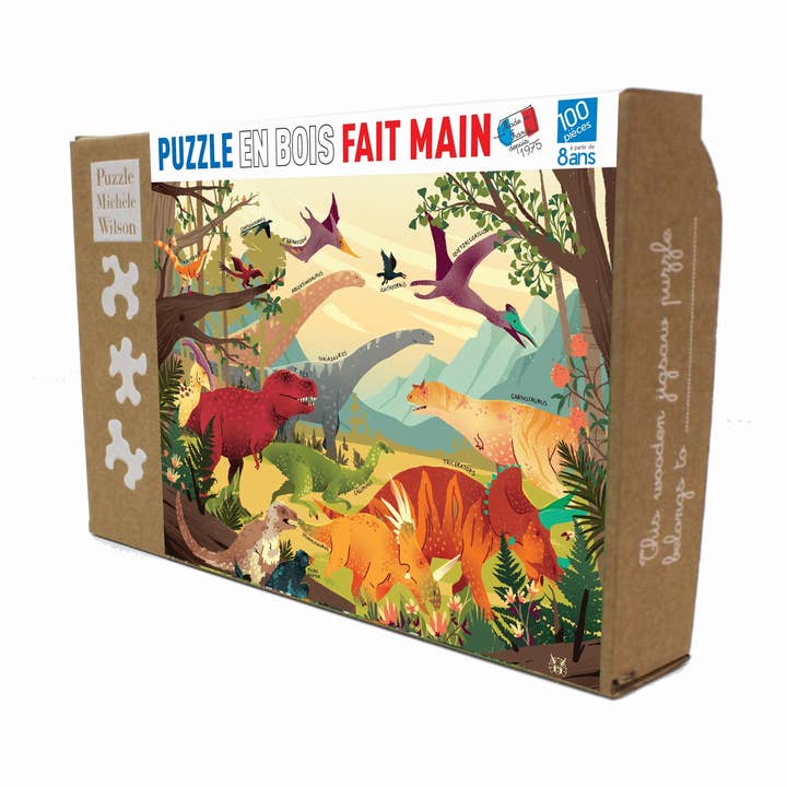 Puzzle d'art en bois - JURASSIQUE pour la vente par Wilson Jeux