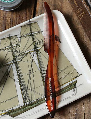 Brooklyn Grooming - Wholesale Beard Brush/Comb - Men's Handmade Mustache - Beard Comb4