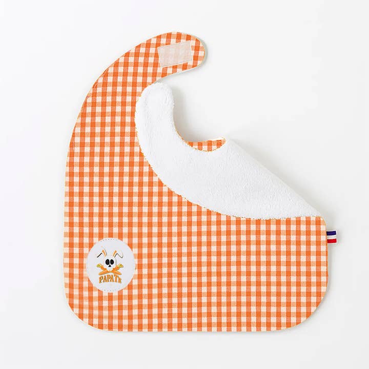 PAPATE - Wholesale Bib - Baby - Organic Cotton Bib - Vichy4