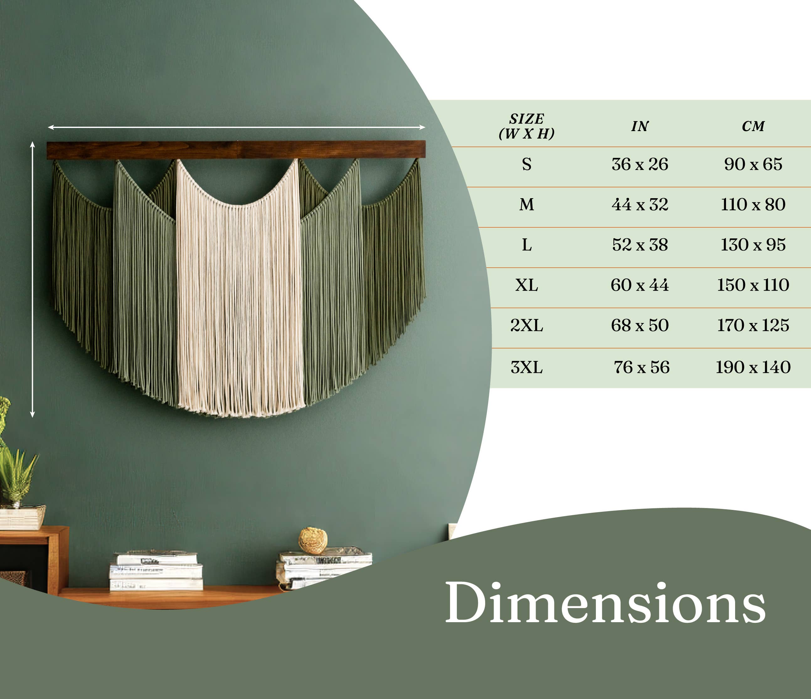 MinhandBros - Wholesale Wall Art Set - Large Macrame Wall Hanging for Farmhouse Room Decor V291