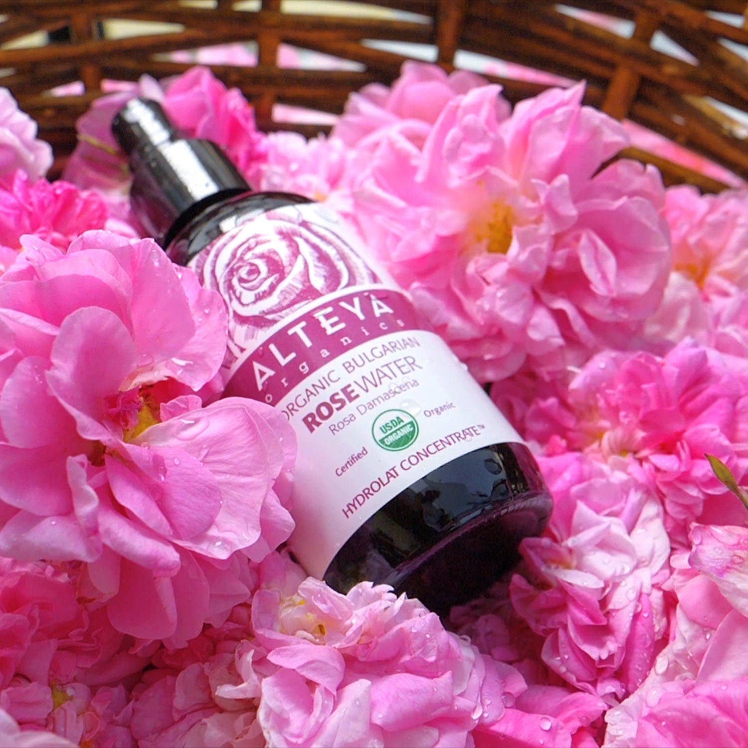 Alteya Organics – wholesale Face & body mist/water – Organic Bulgarian Rose Water Spray - 4Oz / 120ml3