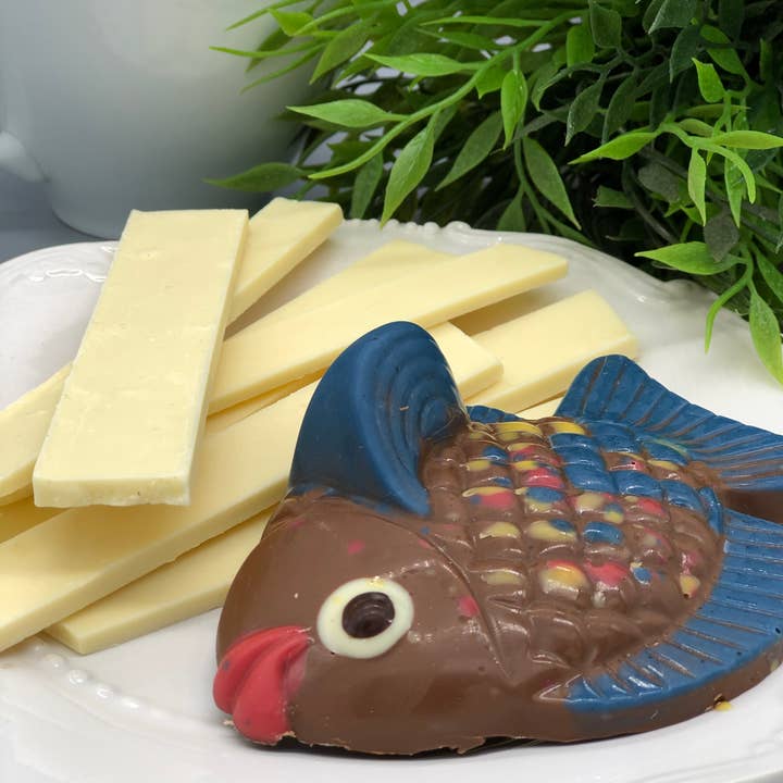 Gorvett and Stone – wholesale Chocolate – Chocolate Fish & Chips1