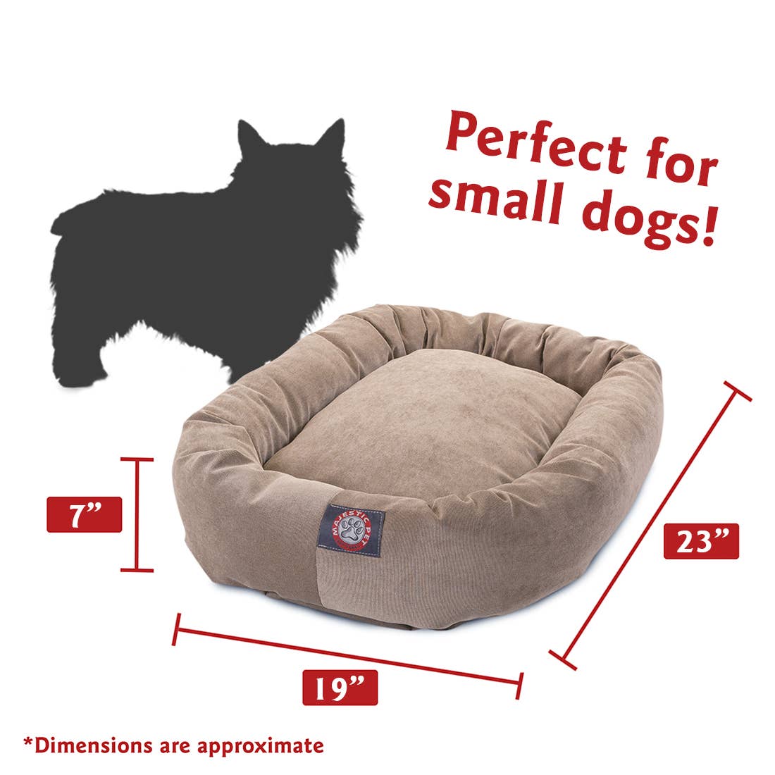 Majestic Pet Products - Vente Panier – chien - Panier pour chien Villa Bagel96