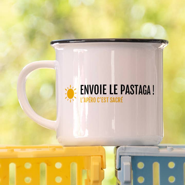 Mug Send the pastis / Summer special for wholesale by Bibiche fait son Cirque