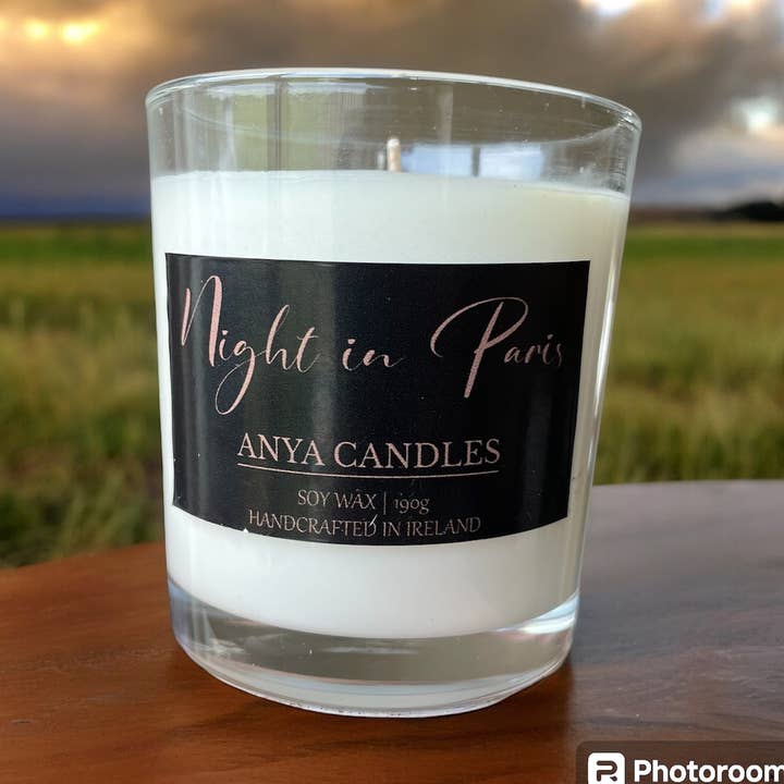 Night in Paris (dupe of perfume Chanel Mademoiselle) candle for wholesale by Anya Candles