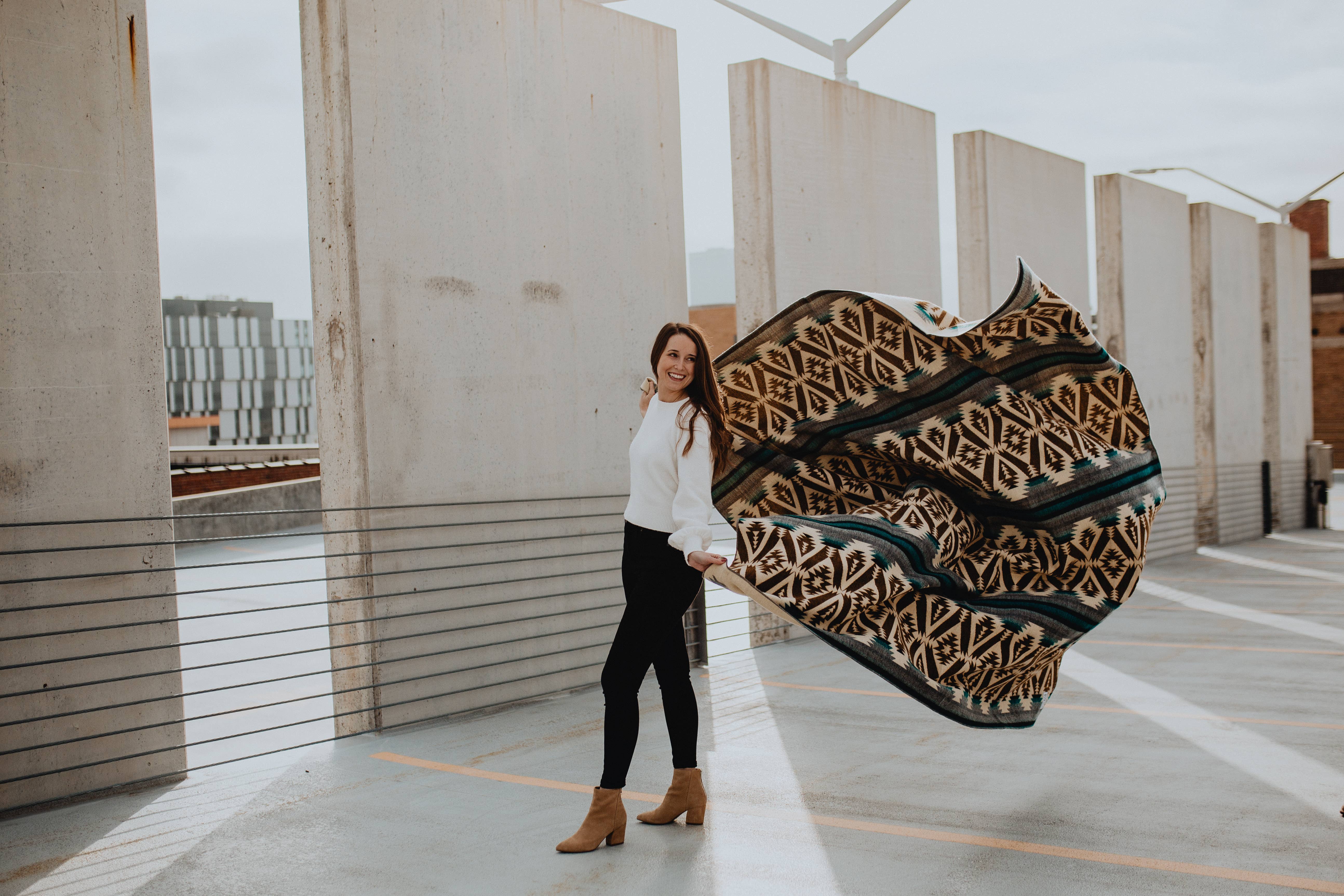 Beyond Borders Collective | Artisan-Made Blankets & Throws - Wholesale Throw Blanket - Quichua Blanket - Rainfall0