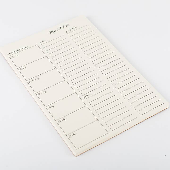 Wrinkle & Crease Paper Products - Wholesale Notepad - Market List Notepad3