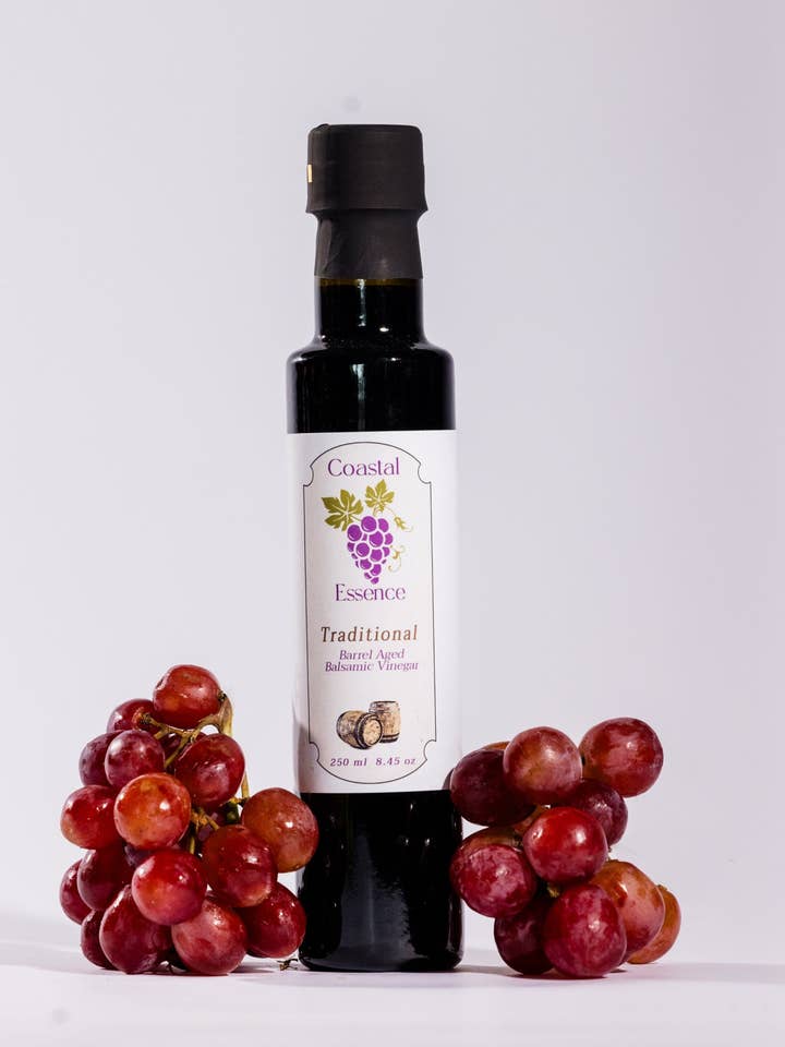 Traditional Barrel Aged Balsamic Vinegar for wholesale by Coastal Essence, LLC