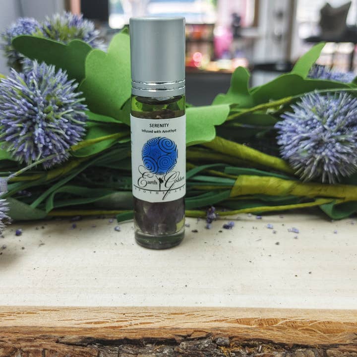 Crystal Infused Roller - Serenity for wholesale by Earth Goddess Apothecary