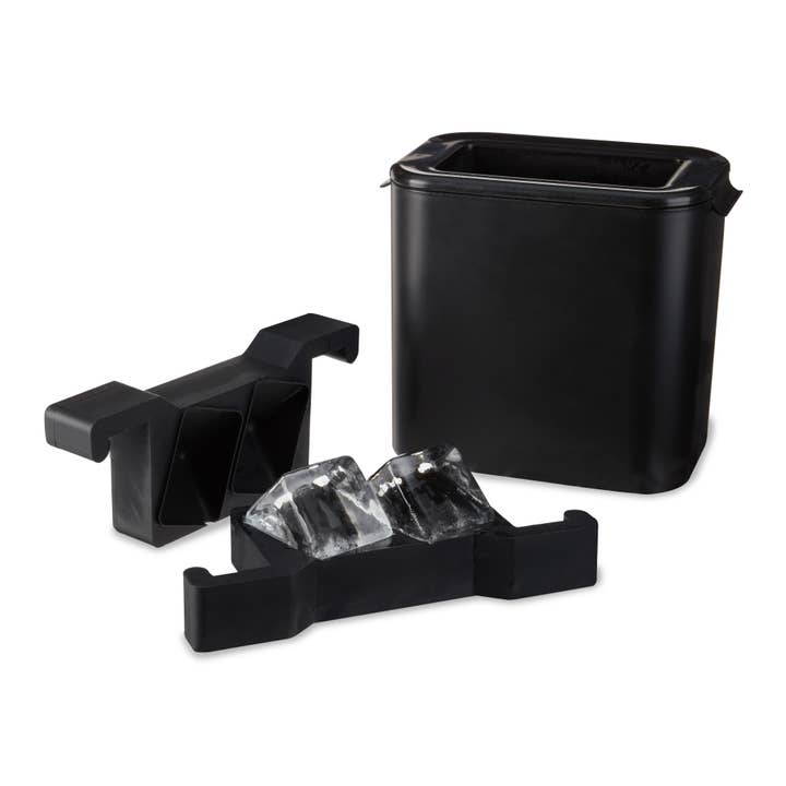 Viski - Wholesale Ice Tray/Mold - Glacier Rocks® Clear Ice Cube Maker by Viski