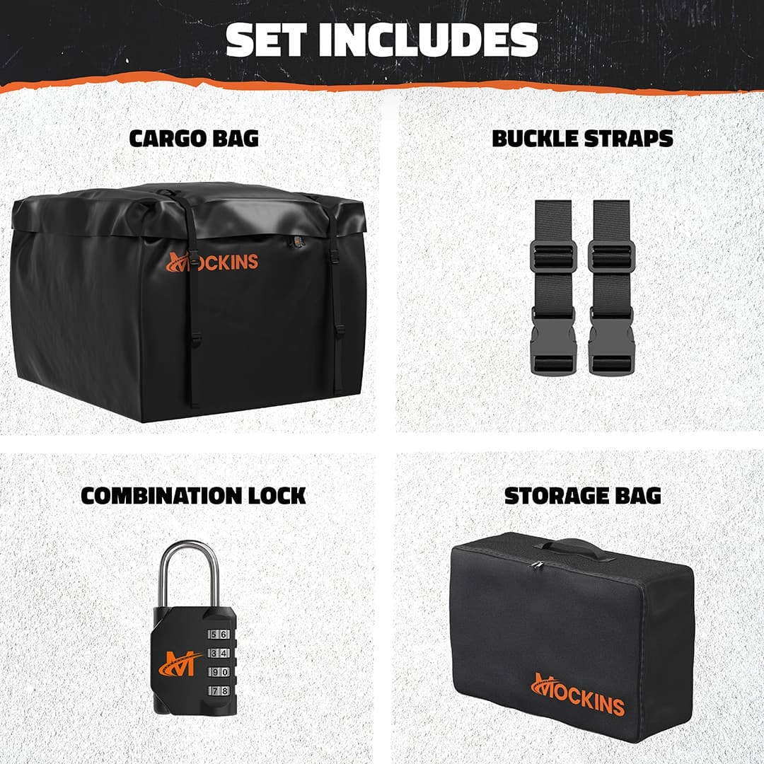 mockins - Vendita all'ingrosso Valigie - Borsa da carico impermeabile quadrata da 30 piedi cubi (40"x40"x32")8