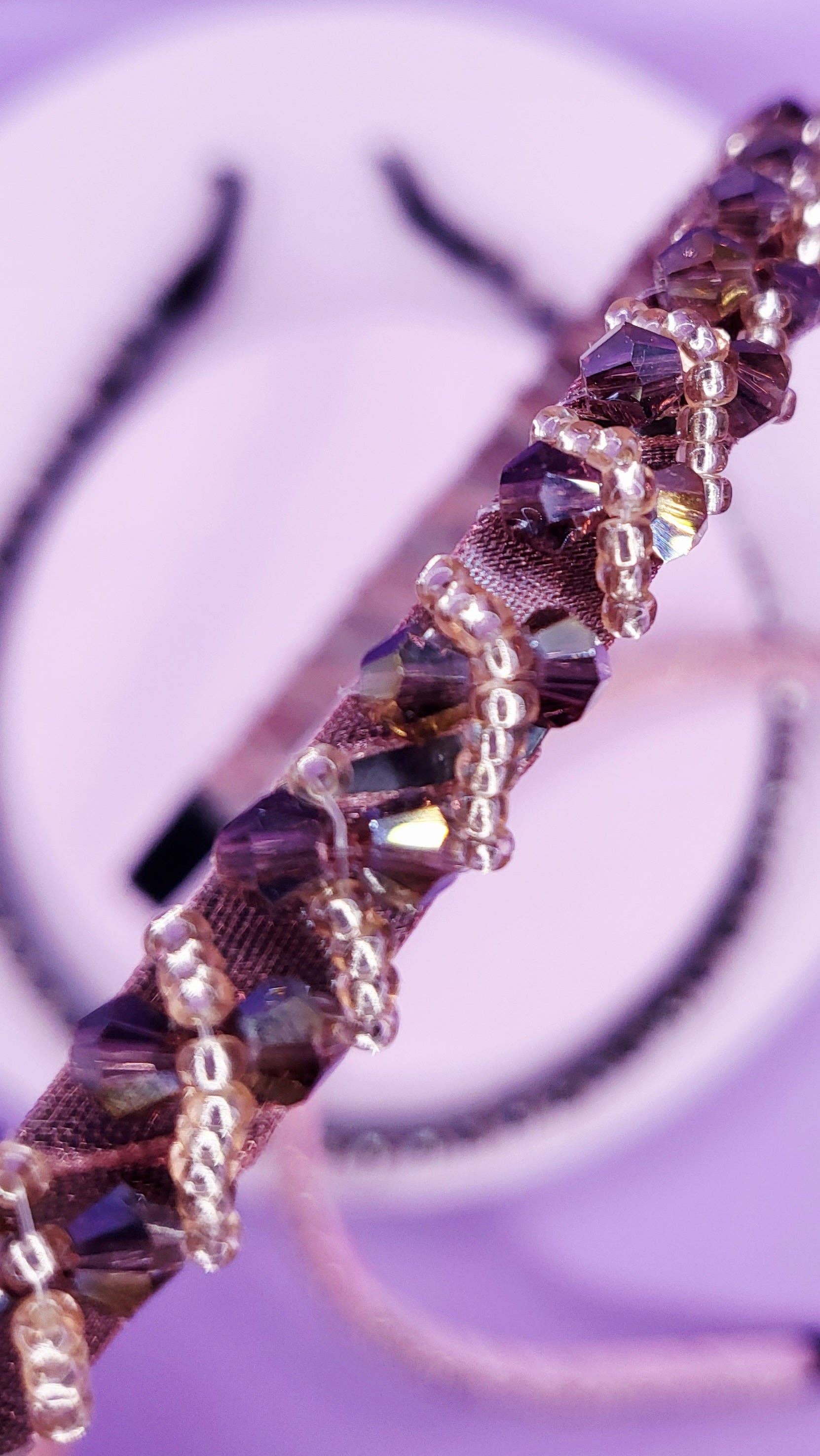 Arya Jewellery Wholesale - Vendita all'ingrosso Fascia per capelli - Donna - Fascia per capelli con perline dorate di cristallo5