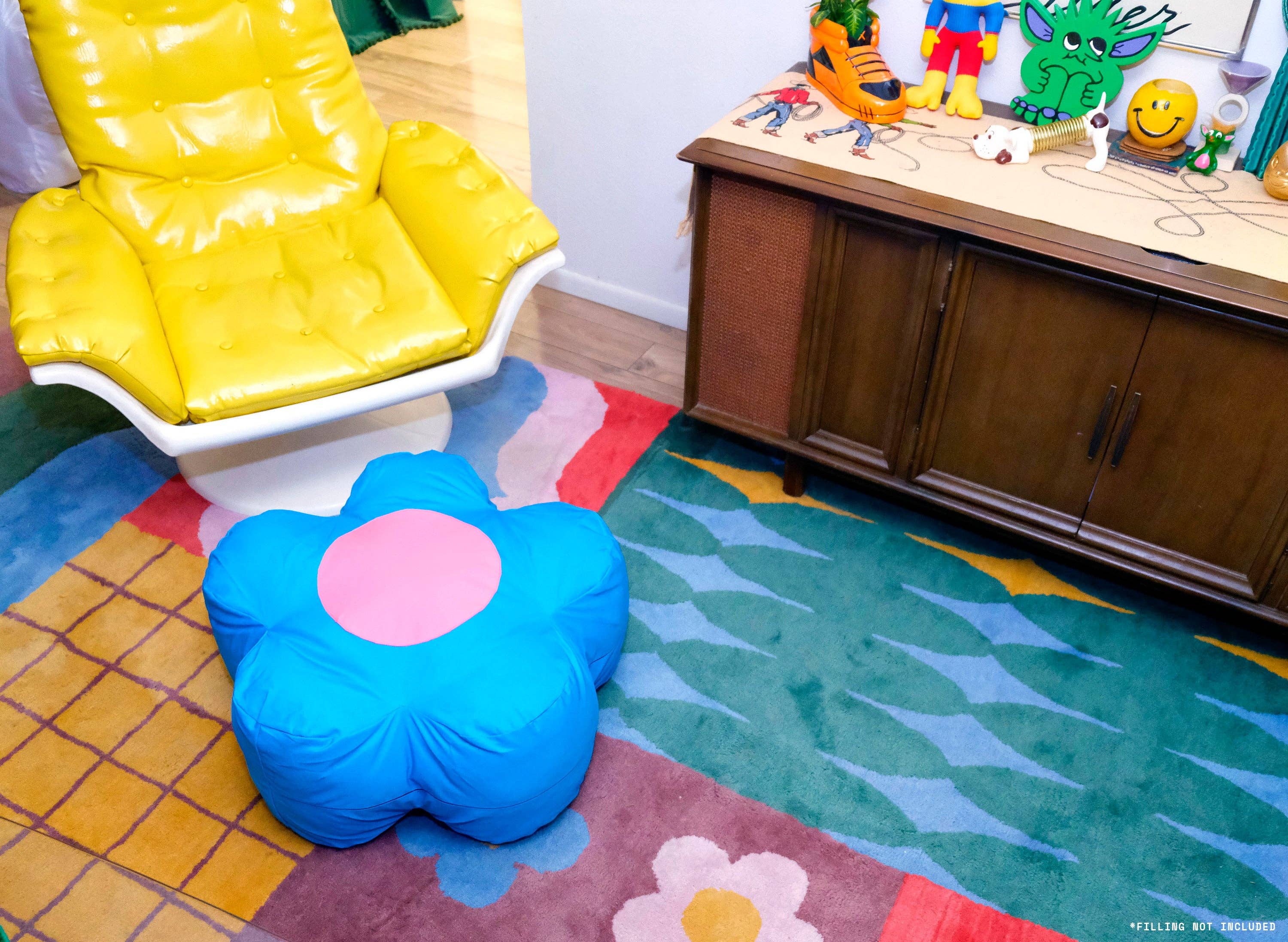 Day Off Ltd. - Wholesale Floor Pillow - Flower Floor Pillowcase15