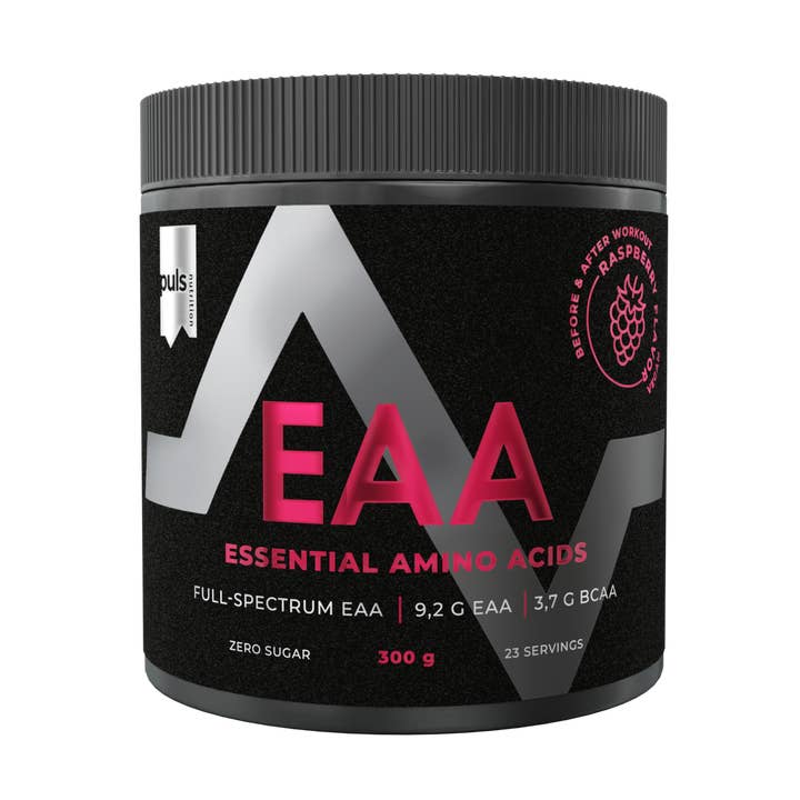 EAA Framboos 300 g voor wholesale door Puls Nutrition