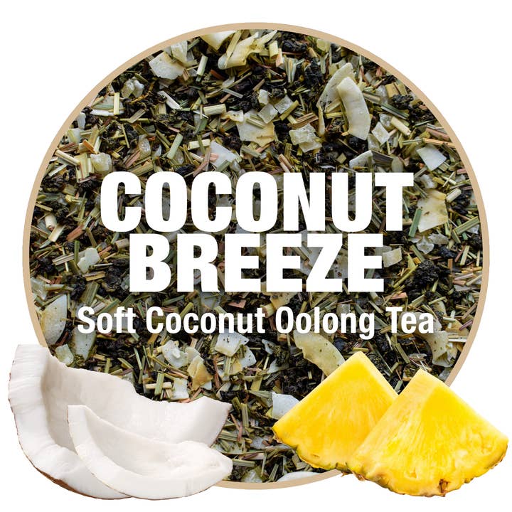Coconut Breeze - Soft Coconut Oolong Tea for wholesale by Tiesta Tea Company