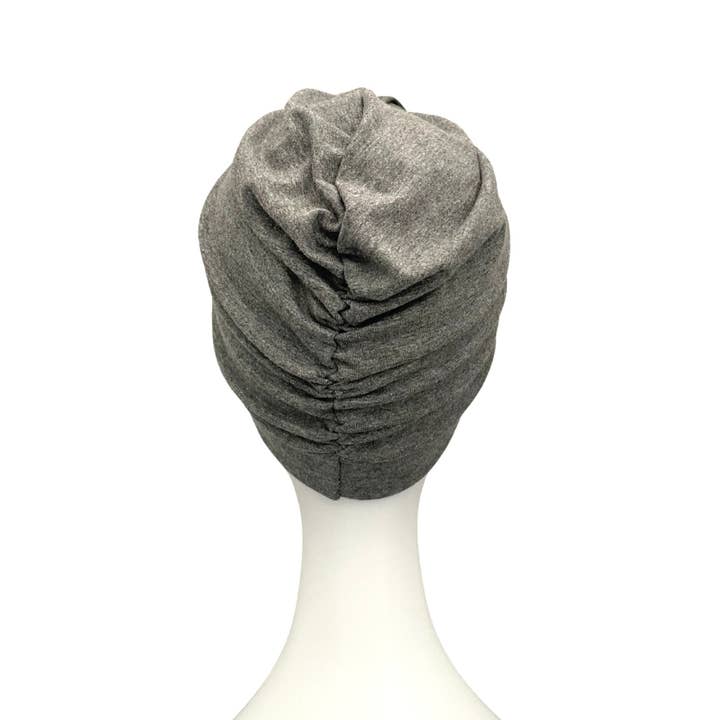 IamMe Store - Wholesale Turban - Women's - Grey Women's Cotton Turban Hat